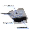 Rhyming Gray Overhead Console Sunroof Switch With Reading Light  Fit For Mazda 6 GH 2007- 2010 Atenza 2008–2012