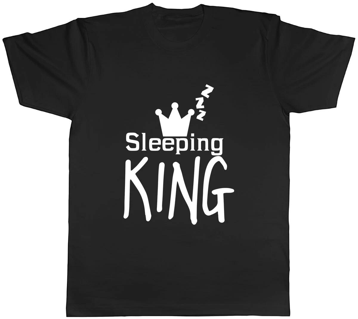 Sleeping King Mens Unisex T-Shirt Tee XXXXL
