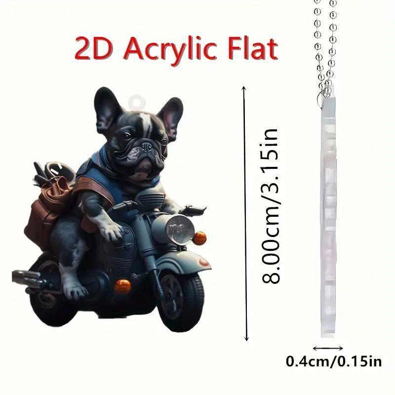 

Причудливый акриловый рождественский декор для автомобиля с жизнерадостным мультяшным дизайном для праздничной атмосферы