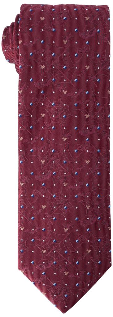Disney Mickey Mouse Tie DNWW75454 Perfect for Halloween Character Gifts Red, Parties,