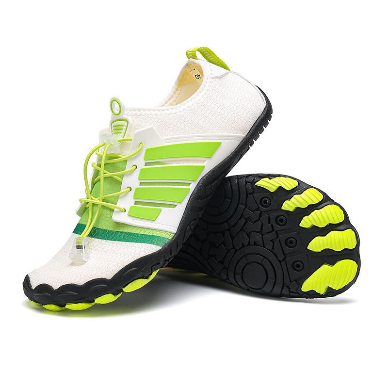 Neue Strandschuhe Badeschuhe Meer Outdoor Schnelltrocknende Watschuhe Rutschfest Schnorcheln Bach Fünf-Zehen-Schuhe