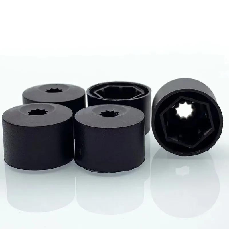 20/25pcs 21/18mm Decorative Tyre Wheel Nut Bolt Head Cover Cap Wheel Nut Auto Hub Screw Cover Protection Dust Proof Protector