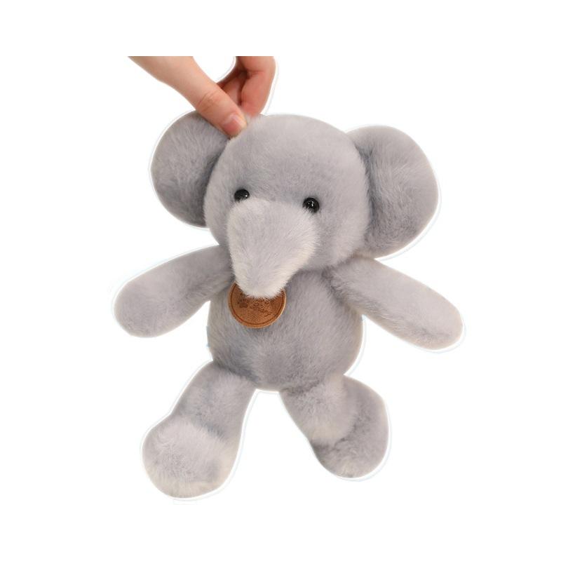New running table with bear doll cat doll dinosaur plush toy baby elephant soothing birthday gift girl