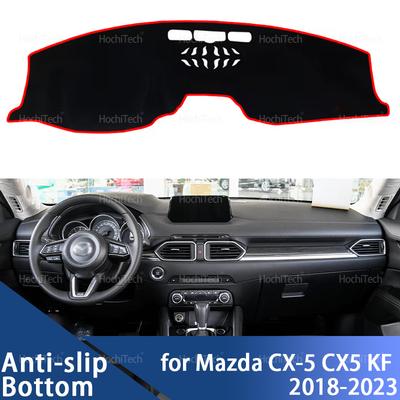 Armaturenbrettabdeckung für Mazda CX-5 CX5 KF 2017 2018-2023 Auto Armaturenbrett Abdeckung Dash Board Matte Teppich Pad Sonnenschutz Kappe Kissen