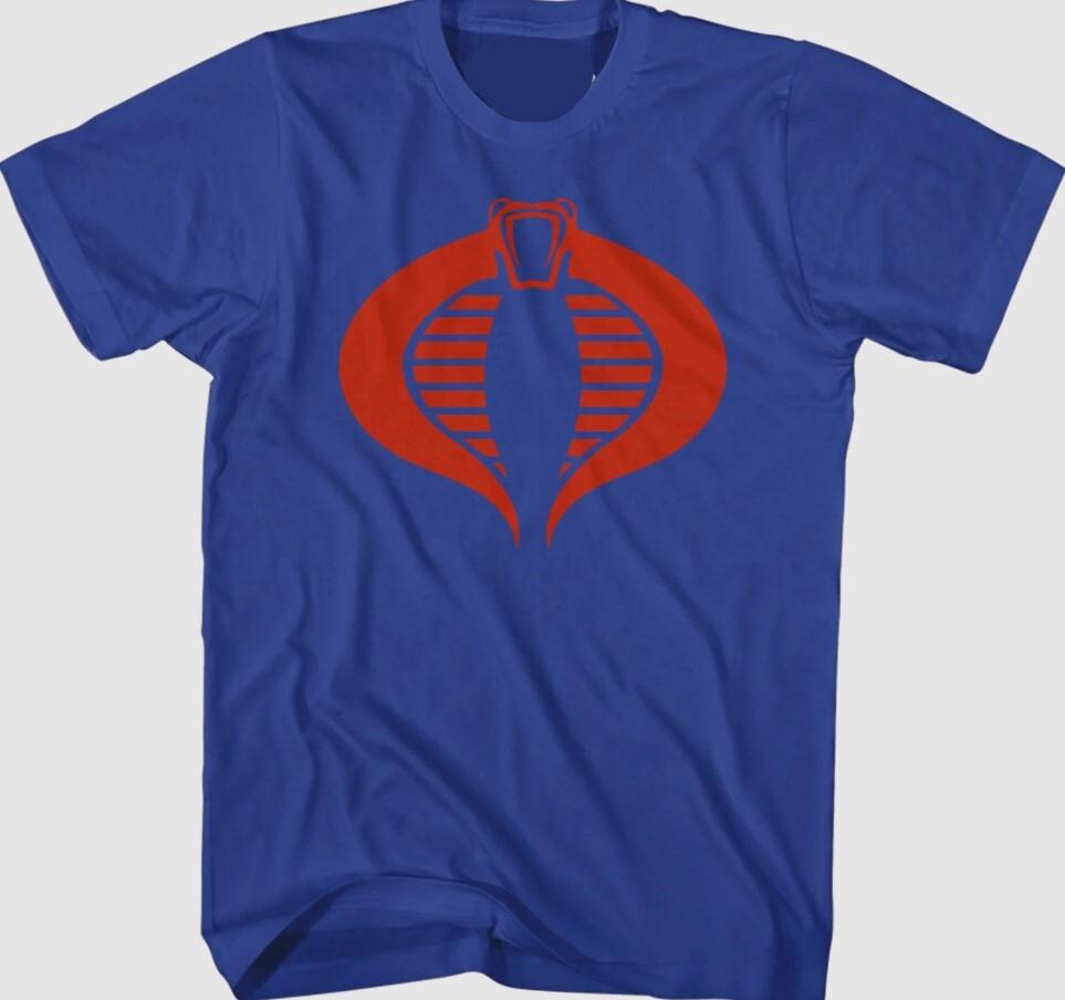 

Cobra Commander G.I. Joe T-Shirt Vinatge Reprint Size S-5XL Fans Gift Unisex T-Shirt XXXXL