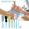 Professional Pedicure Kit Foot Rasp Stainless Steel Foot File Callus Remover Kit for Women Men Home Travel Salon Foot