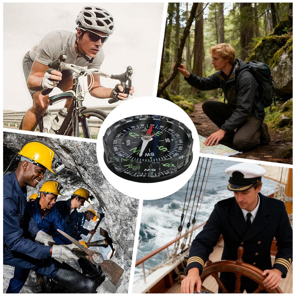 Wanderkompass Wasserdicht Multifunktional Visier-Navigationskompass Für Überleben Reisen Outdoor-Sportarten