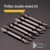 High Hardness Double-Ended Phillips Magnetic Screwdriver Bits for Electric Hand Drill