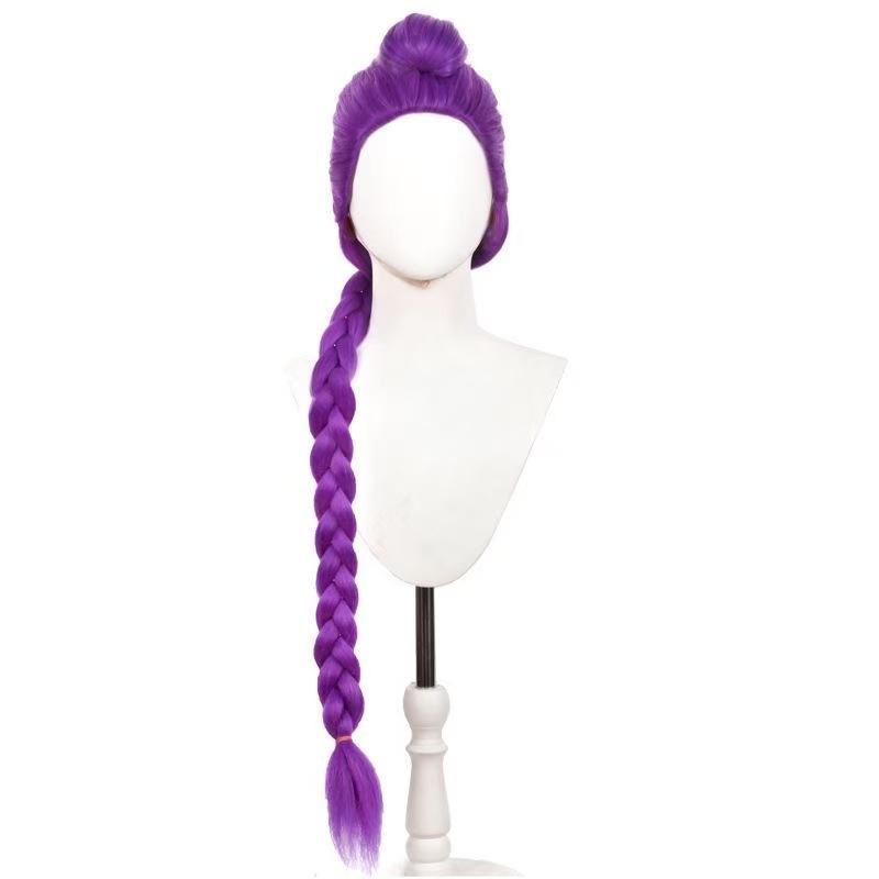 Kpop Witch Hunting Group Lumi Cos Wig, Purple Long Hair Anime Cosplay Wig, For Lumi Mila Zoe