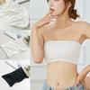Reggiseno Sportivo Bandeau Senza Spalline Senza Cuciture Comfort Assoluto In Elegante Bianco e Nero