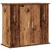 vidaXL Aquarium Stand Old Wood 81x36x73 Cm Engineered Wood