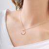 1PCS Simple Moon Collarbone Necklace