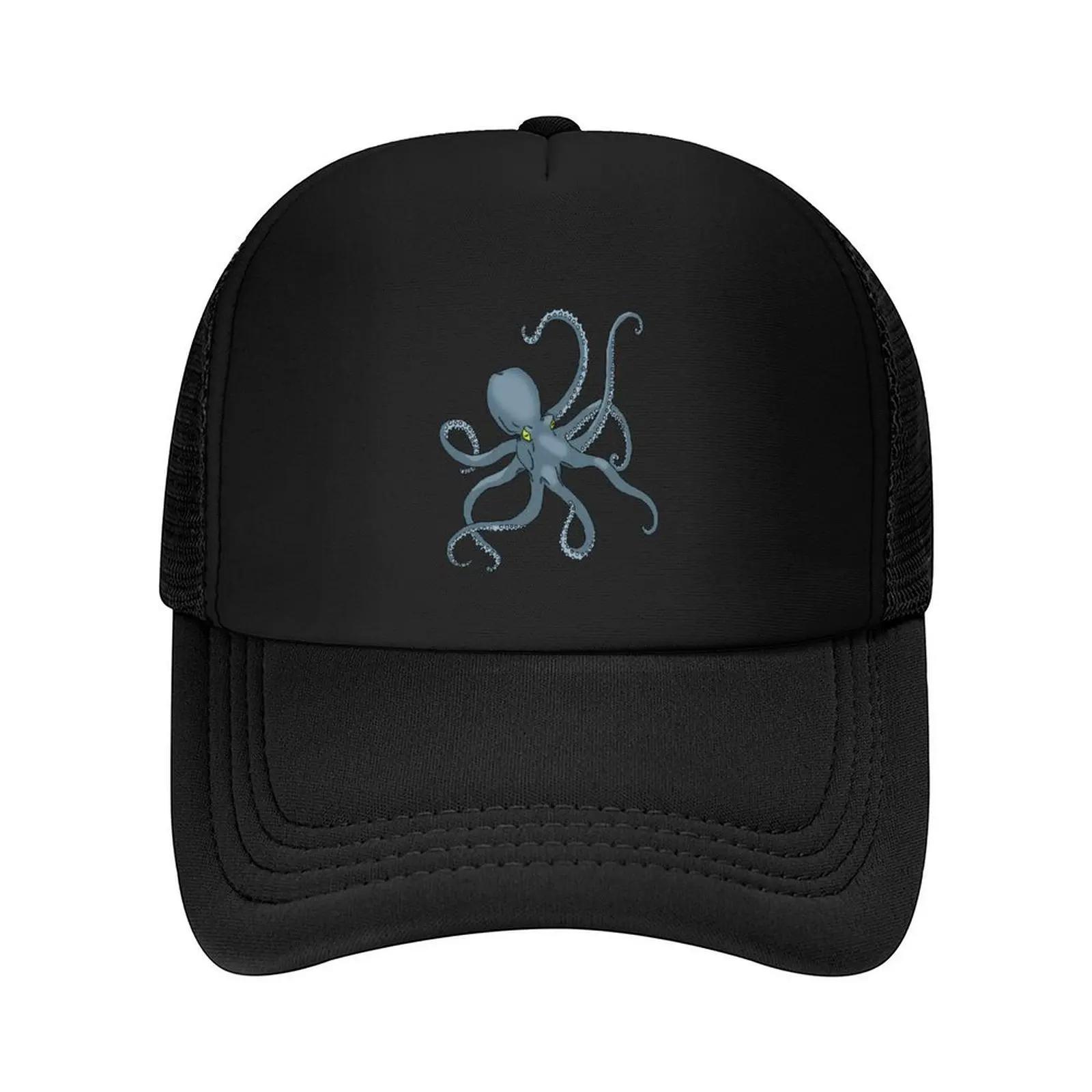 New Blue Octopus Baseball Cap Fishing cap Thermal Visor designer cap Designer Hat Baseball Unisex Womens