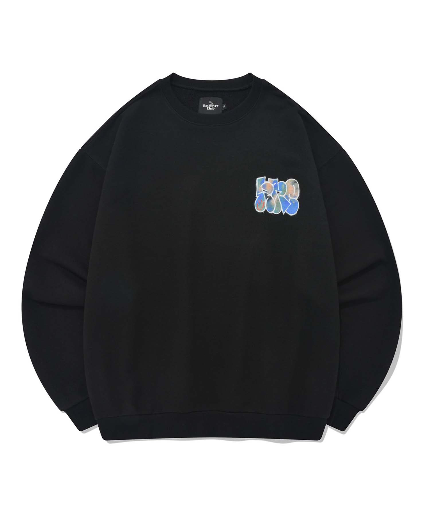 Свитшот с логотипом клуба ретриверов RRC Crewneck [Черный] Black/L