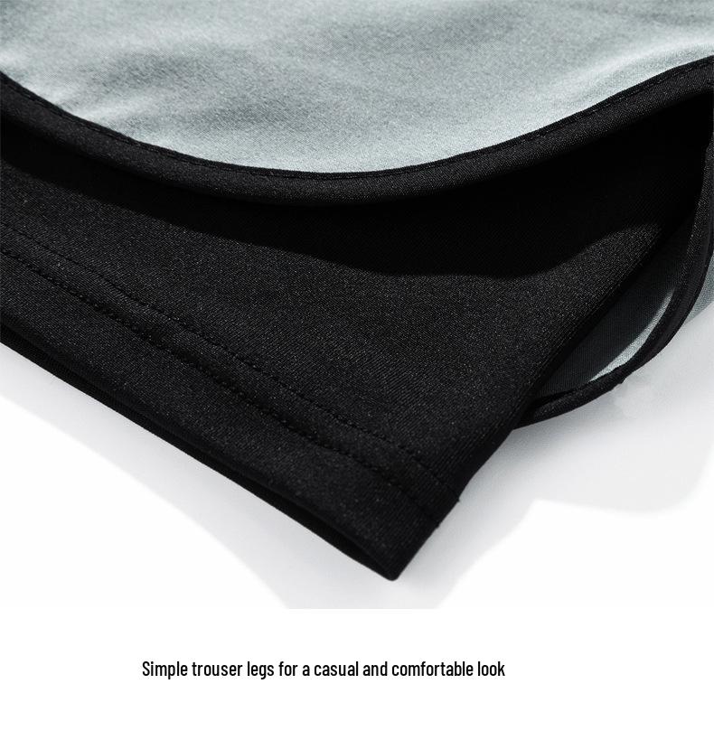 Men's Ice Silk Quick-Dry Running Shorts: Summer Marathon & Track Fitness Special