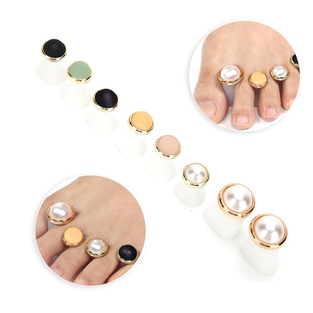 8pcs Washable Reusable Reusable Washable Toe Divider Tool Foot Support A