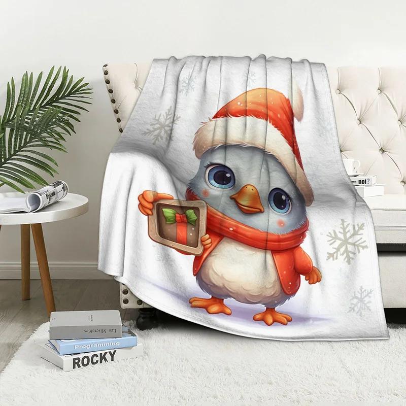 Home decoration plush Throw Sofa blanket Bedspread bed fluffy soft blankets decor Plaid Modern simple Merry Christmas winter