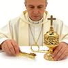 Antique Design Metal Fragrances Burners With Crosses Lid Frankincense Incenses Stove For Spiritual Use Home Church