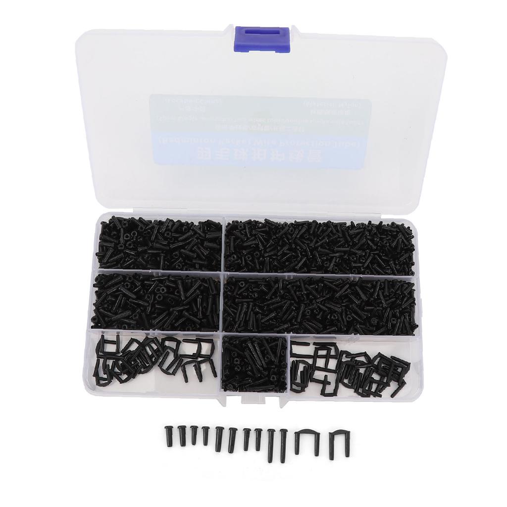 1 Box Badminton String Protector Nylon Protective Badminton Grommet Set for Pickleball Racquetball