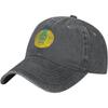 Kazakhstan Emblem Washed Baseball Cap Unisex Cotton Adjustable Casual Golf Hats