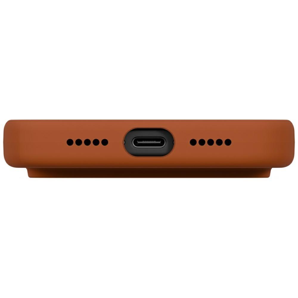 UNIQ Lino Case for iPhone 17 Pro Magclick Charging Orange