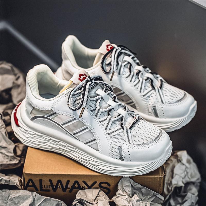 New Men's Fashion Casual Shoes Boys Students Trending Soft Sole Comfortable Sneakers Male Classic Breathable Gym Shoes