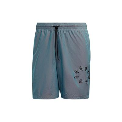 Originals Trefoil-ST Shorts With Rotating Logo And A Dazzling Drawstring Men Shorts Grey Blue H41403