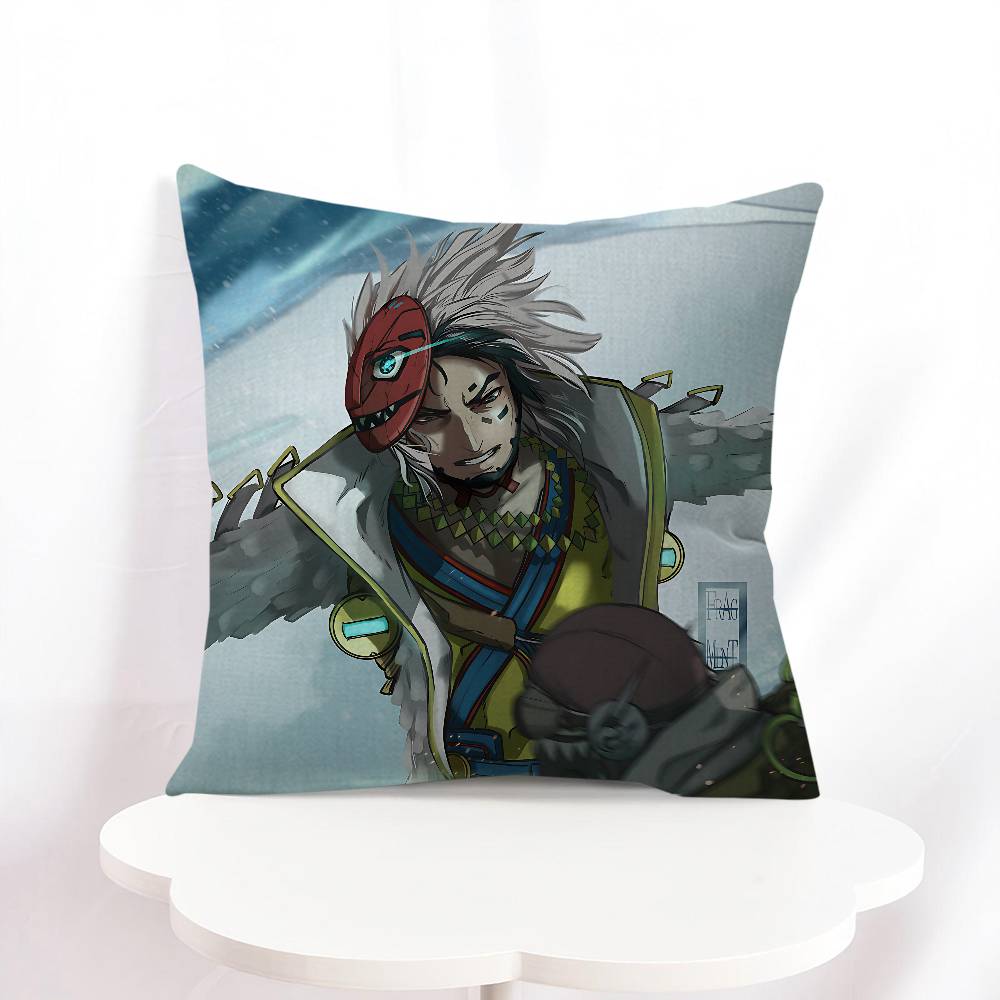 A-Apex Legends Cartoon-Animations-Kissenbezug Auto-Kissenhülle für Sofa/Auto Weihnachtsgeschenk 40x40cm 45x45cm