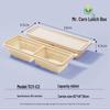Mr. Corn Biodegradable Cornstarch Lunch Boxes