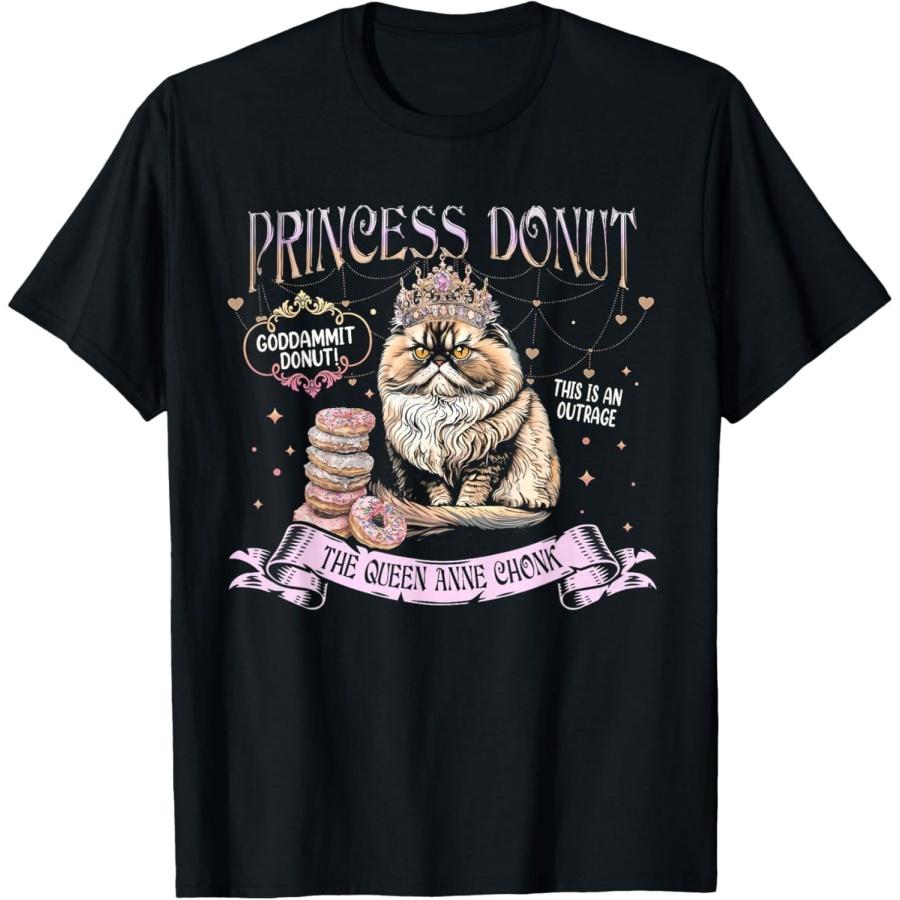 

TcSerEinlO Princess Donut Mongo Edition Dungeon Crawler Carl Men Women T-Shirt XXXXXL чорний