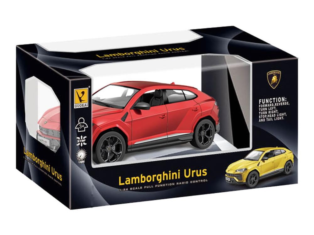 Doyusha 1/24 scale Lamborghini Urus red electric radio control model 30667