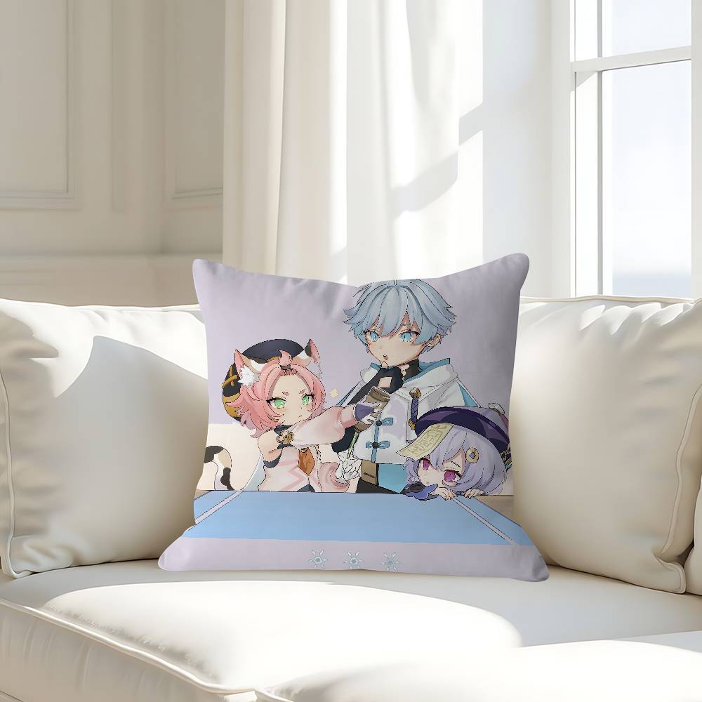 D-diona K-katzlein Pillow Case Removable Washable Cushion Cover – All-Season Soft Linen