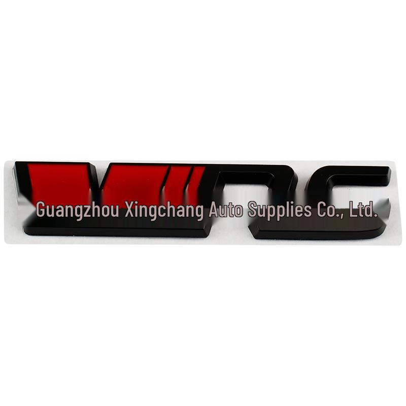 VRS Center Grille Badge for Volkswagen Skoda - Octavia/Fabia Metal Sticker for Car Personalization