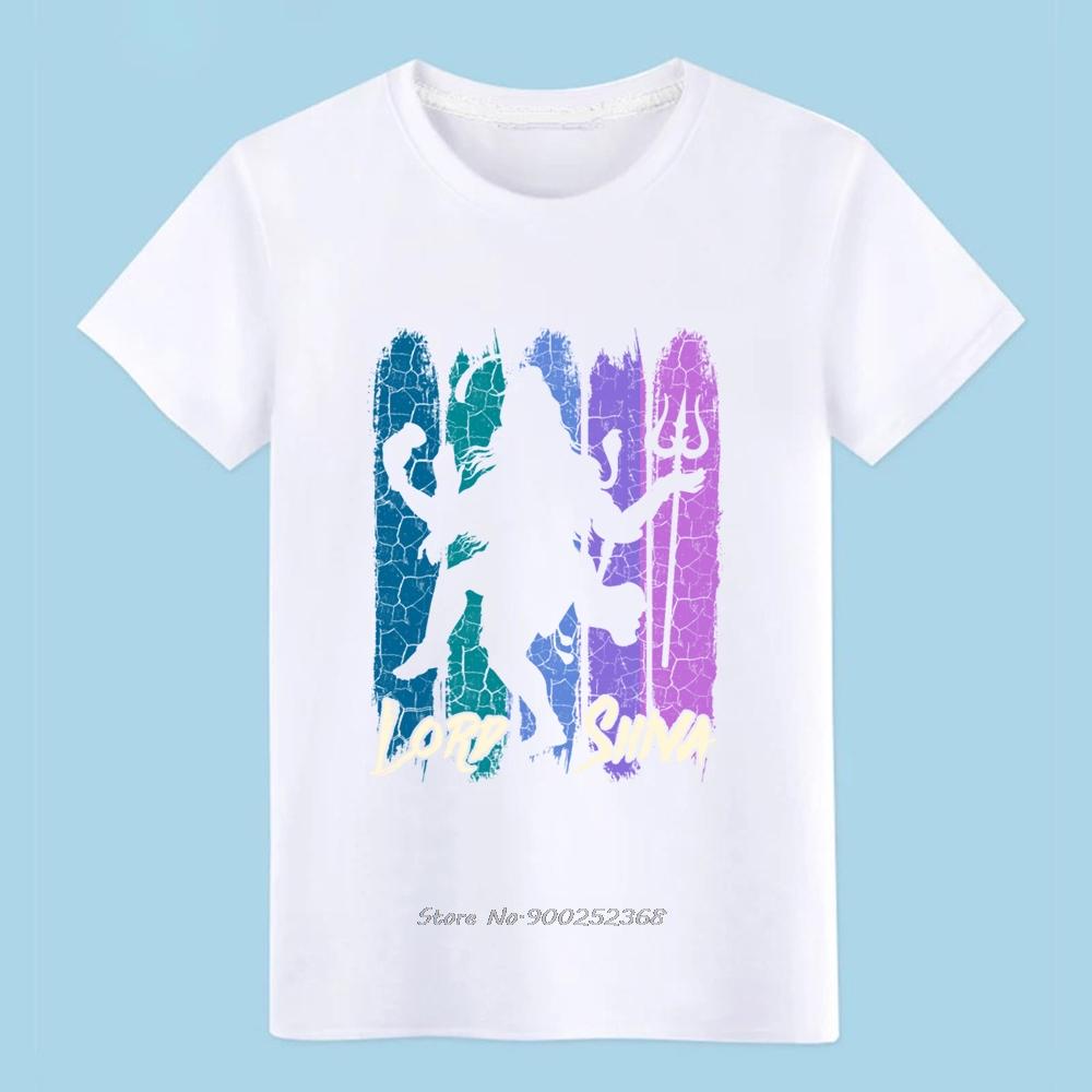 Koszulka z nadrukiem Shiva Hinduism Gift Devinity Deity God, letnia męska bawełniana koszulka hip-hopowa, Streetwear Harajuku