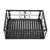 Balcony Flower Pot Stand Thickened Iron Decorative Patio Railing Shelf With Retainers for Windowsill