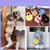 Trendy Childrens Plush Lambswool Crossbody Bag With Stylish Lettering For Boys And Girls