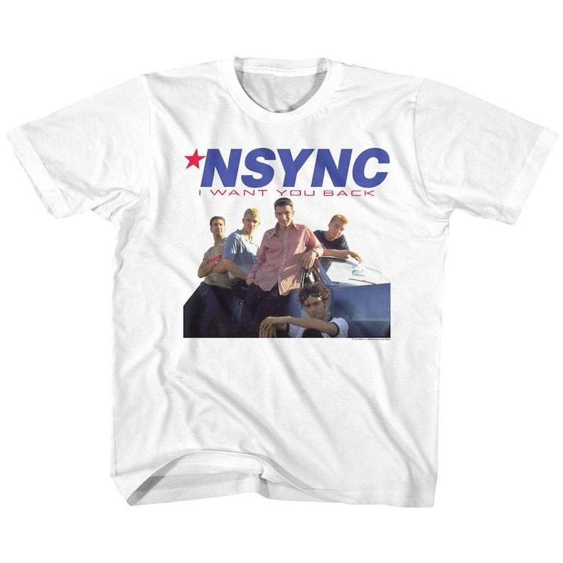 NSYNC Want You Back White Toddler T-Shirt 120