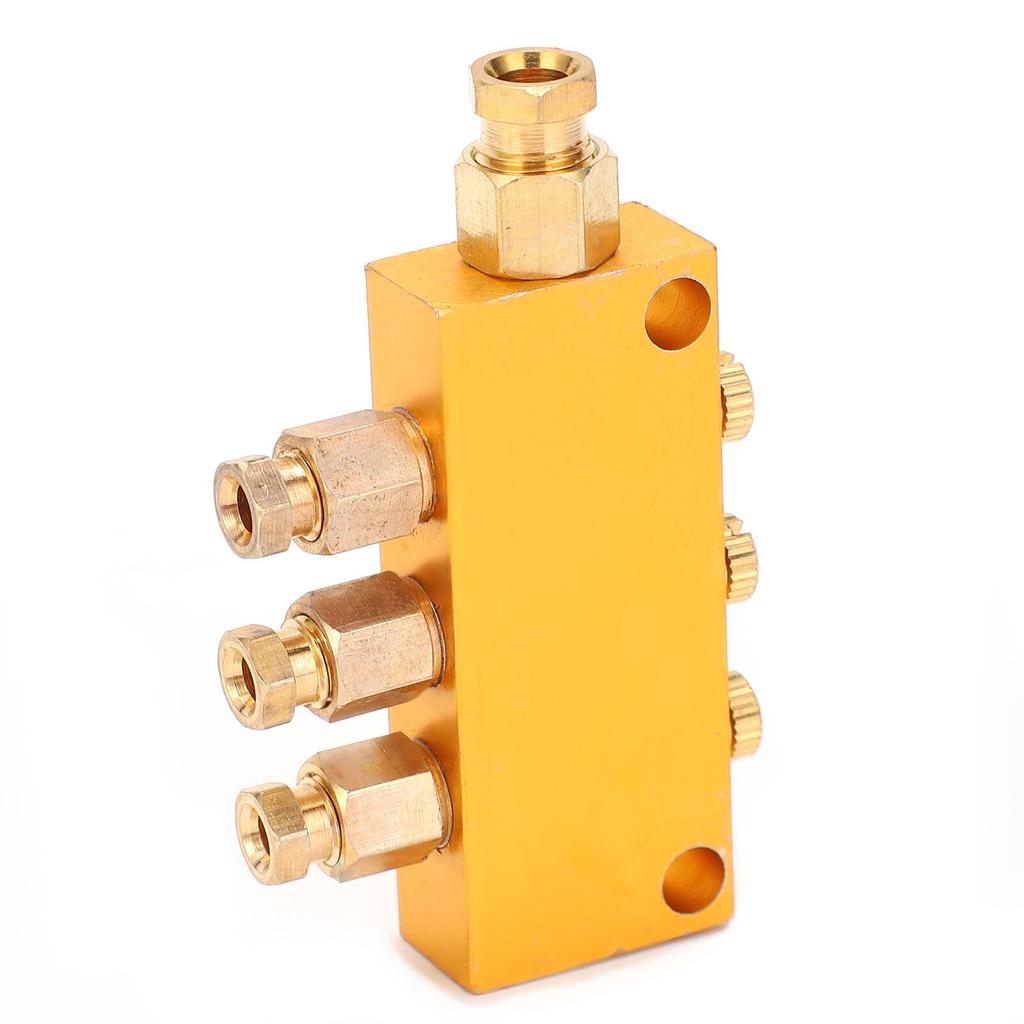 Buy Adjustable Oil Distributor CNC Machining Divider Valve at