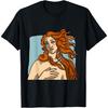The Birth of Venus, Botticelli, an Italian Fresh Redesign T-Shirt