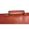 Goat Leather Messenger Bag for Men and Women – Handmade Vintage Satchel for Office, Work, Travel
