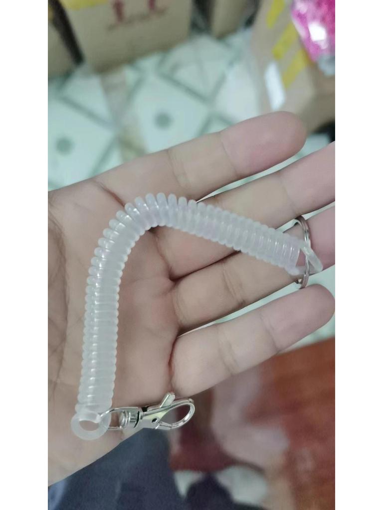 High Elastic Anti-Lost Phone Lanyard & Keychain with Colorful Spring Rope