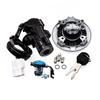 Ignition Key Switch Fuel Tank Lock Seat Lock Kit for Kawasaki Ninja 400 Z400 2018-2023