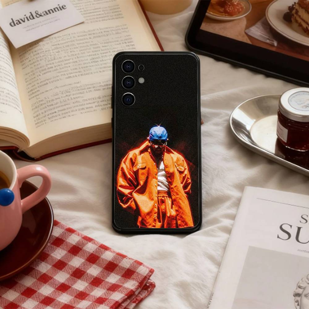 K-Kendrick Lamar Phone Case For Samsung S 25,24,23,22,30,21,10,9,Ultra,Plus,Lite,FE,4,5 G Soft Black Case