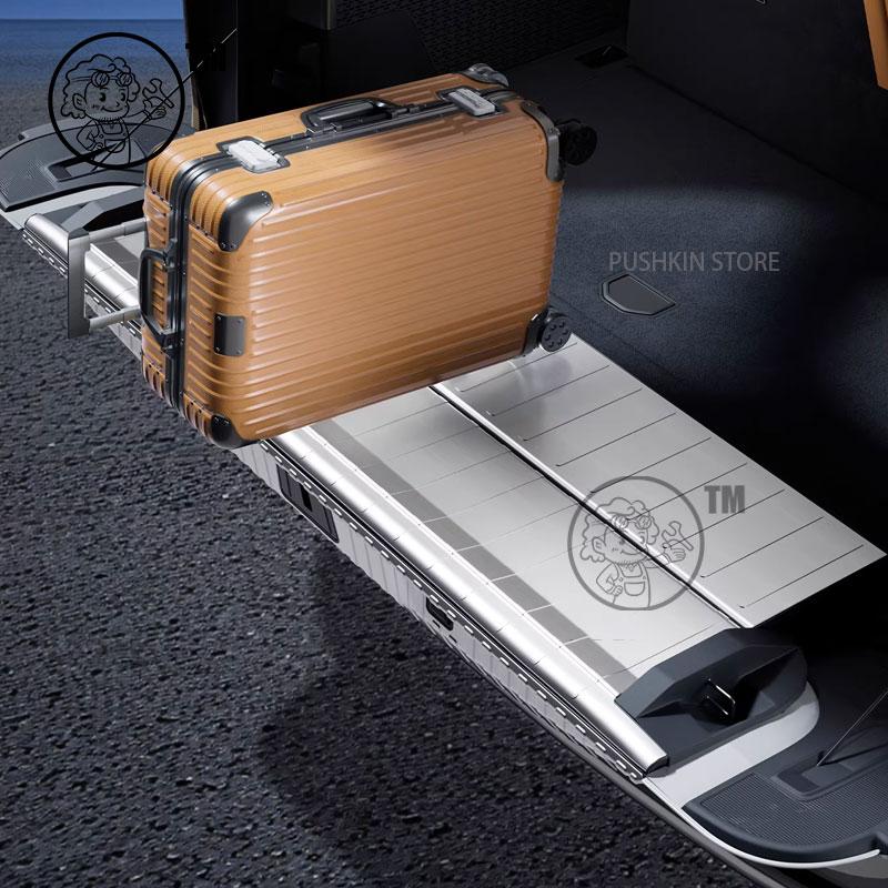 For ZEEKR 9X 2025 2026 Car Rear Guard Plate Trunk Protective ABS Carbon fiber Pattern Cover STELL ProtectiveInterior Accessories