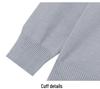 Spring Knitted Top for Middle-Aged & Elderly Women - Turn-Down Collar Loose Pullover Sweater, Casual & Versatile 50s/60s Style