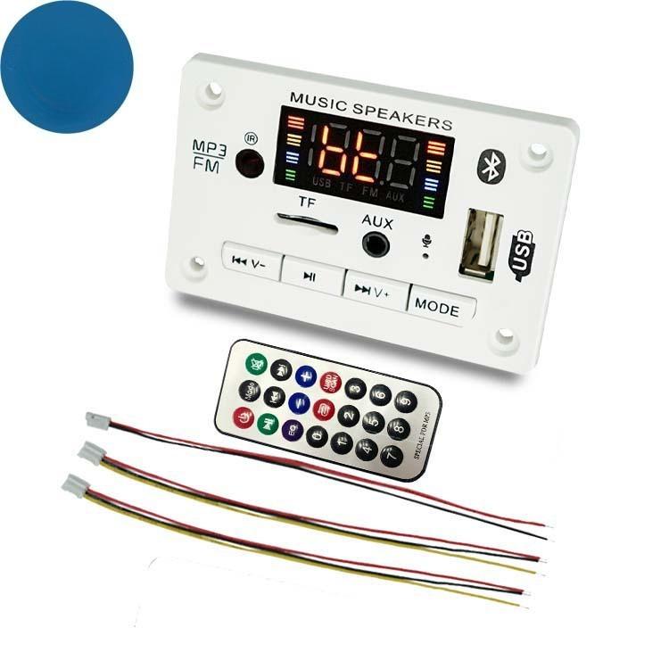 5 V 12v MP3 Decoder Decoding Board Module Bluetooth 5.0 Car USB MP3 Player WMA WAV TF Card Slot / USB / FM Remote Board Module
