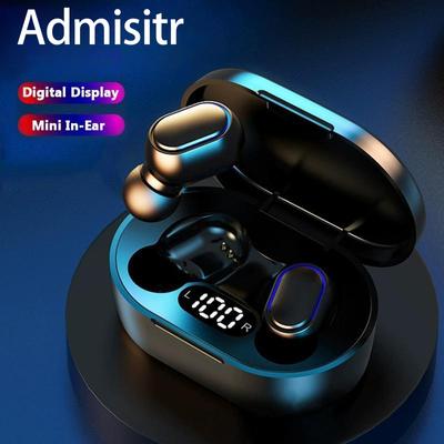 El número de movimiento inalámbrico doble en la oreja mostró los auriculares Bluetooth Tws