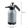 2L Hand Garden Pump Sprayer Mister Pressure Water Bottle Handheld for