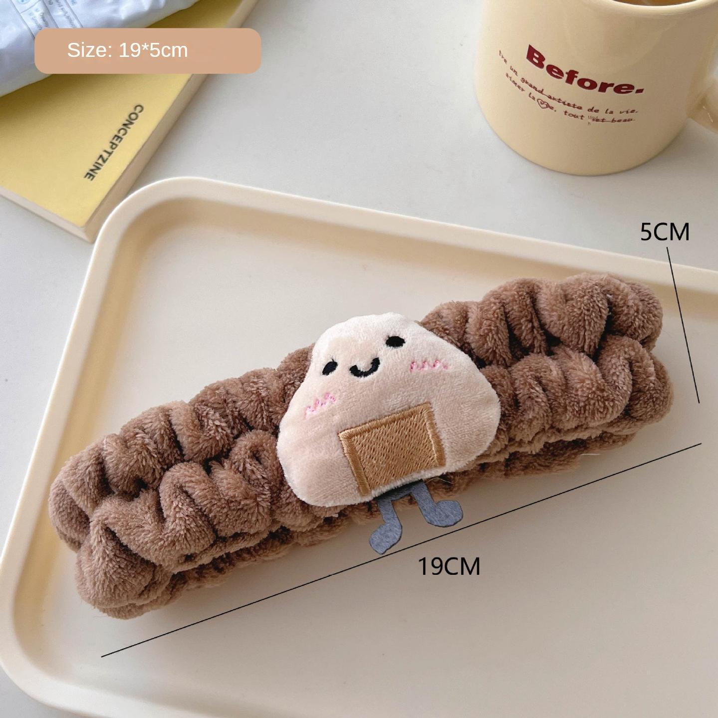 

Милая повязка на голову для умывания, напульсник с влагозащитными рукавами для тепла, защита запястья для умывания и впитывания воды