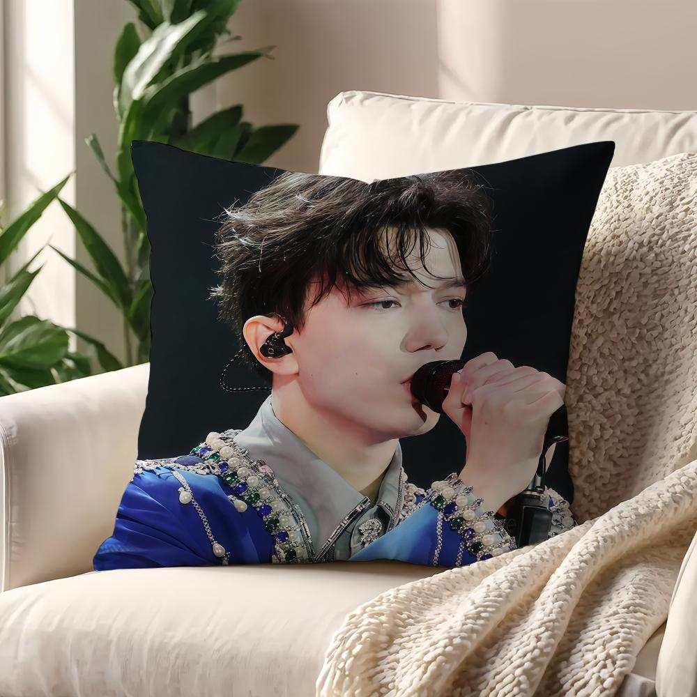 Singer DDimash KKudaibergens cushion cover For Pillow Printing Sofa Decoration Home Car Room Coffee Office Nordic Simplicity